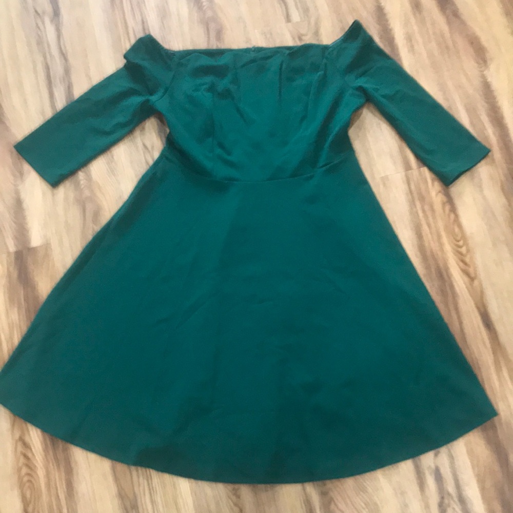 2XL Forest Green Dress
